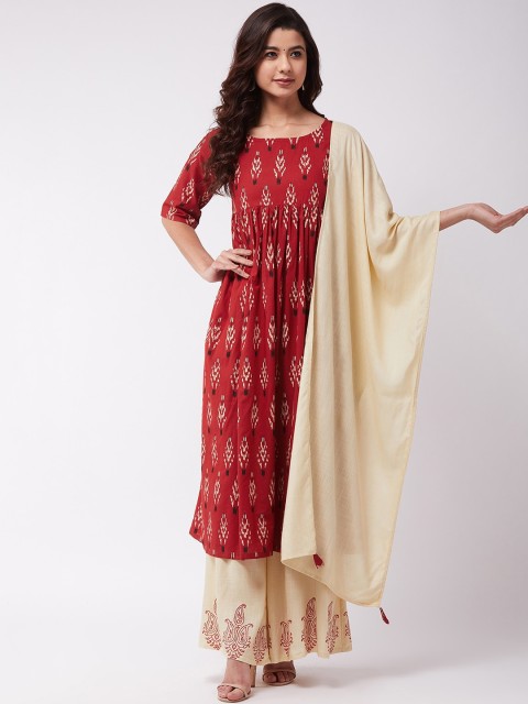 

InWeave Beige Solid Dupatta