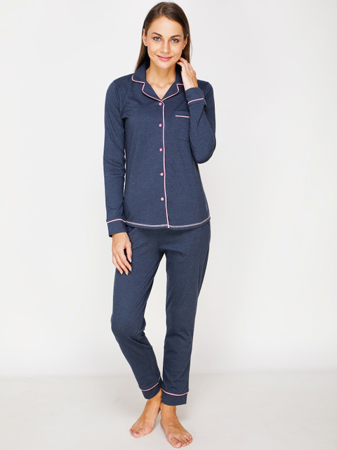

MRASIS Women Blue Night suit