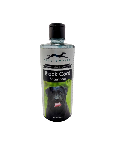 

PETS EMPIRE Naturally Organic Body Shampoo 500 ML, Black