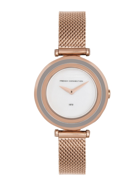 

French Connection Women White Analogue Watch
