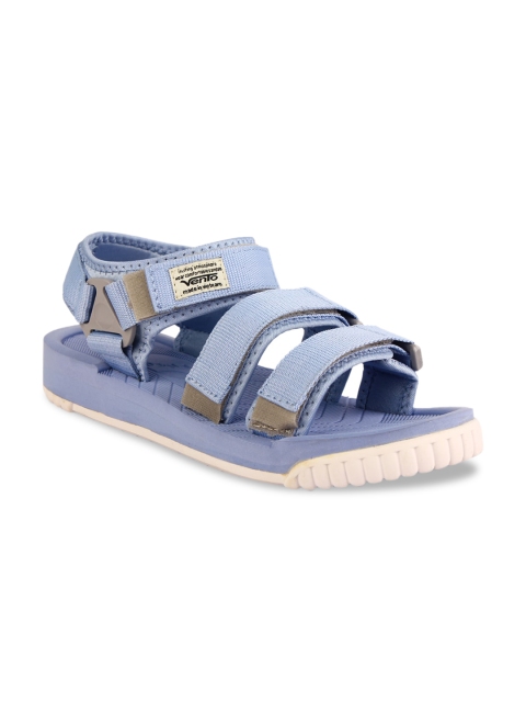 

Vento Men Blue Solid Sports Sandals