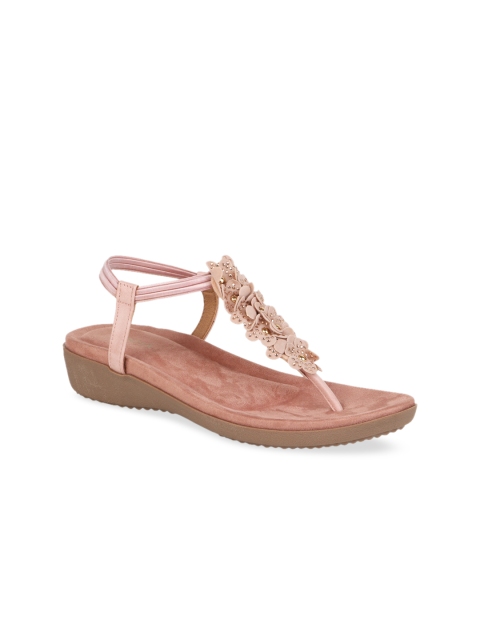 

Rocia Women Pink Embellished Wedges