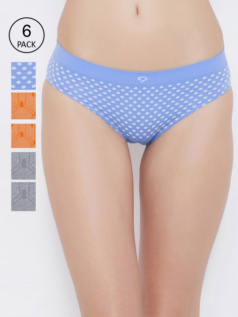 

C9 AIRWEAR Women Pack Of 6 Assorted Hipster Briefs P1156