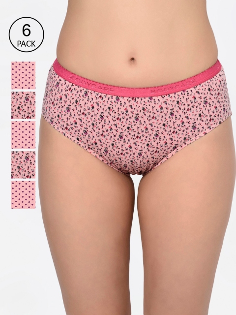 

Bodycare Women Pack Of 6 Assorted Hipster Briefs-1105