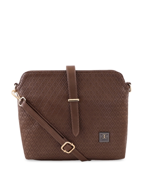 

ESBEDA Brown Solid Sling Bag