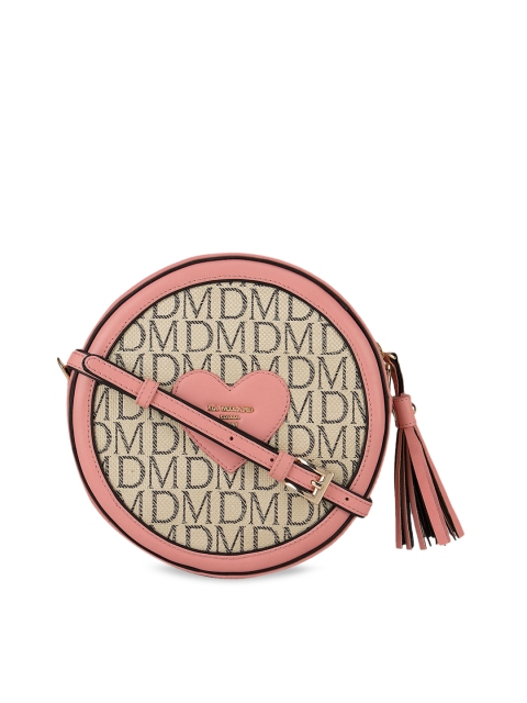 

Da Milano Pink Printed Sling Bag