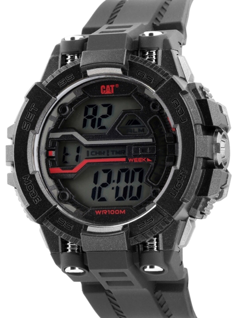 

CAT Men Black Analogue and Digital Watch