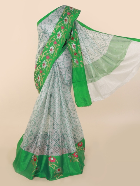

Pothys Grey Woven Design Saree