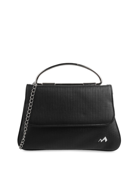 

Metro Black Textured Sling Bag