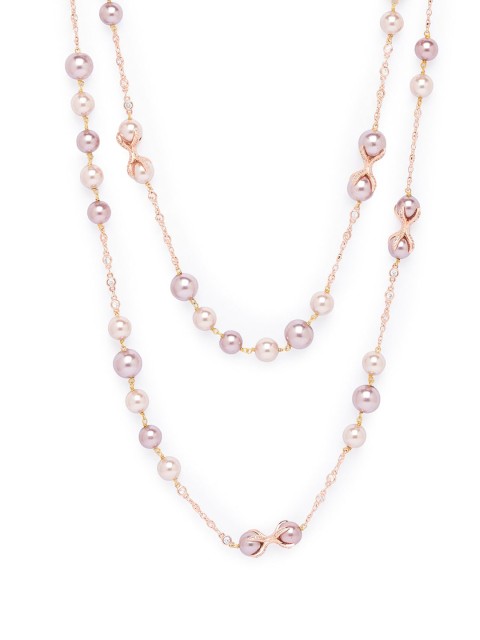 

JOULES BY RADHIKA Pink & Gold-Plated Necklace