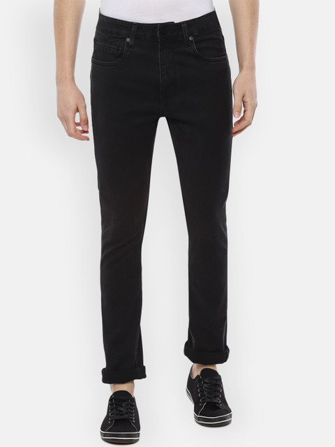 

Louis Philippe Jeans Men Black Slim Fit Jeans