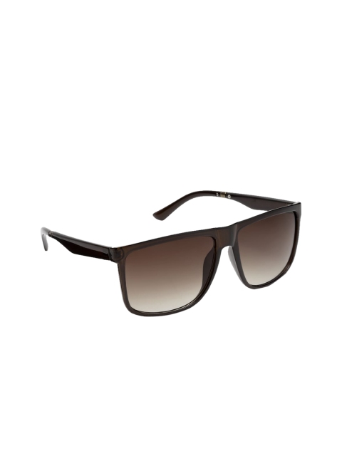 

Get Glamr Unisex Wayfarer UV Protected Sunglasses SG-UN-MT-244D-12, Brown