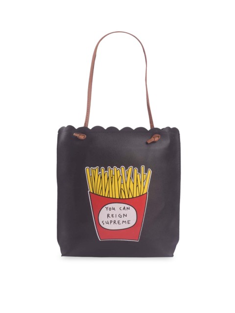 

Bagkok Black Printed Sling Bag