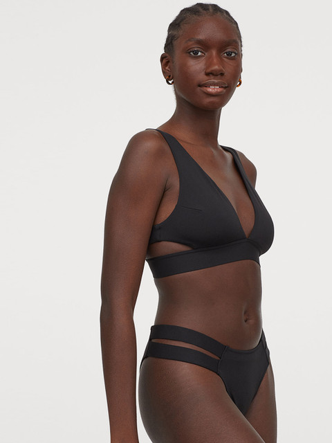 

H&M Women Black Bikini Bottoms 0923132002