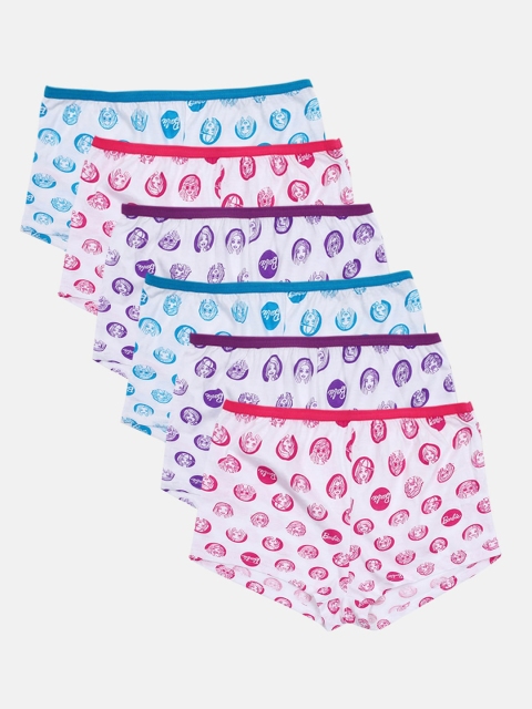 

Red Rose Girls Pack Of 6 Assorted Bloomers-BABY-142