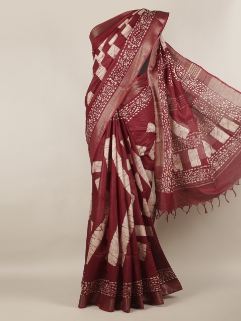 

Pothys Brown Woven Design Saree
