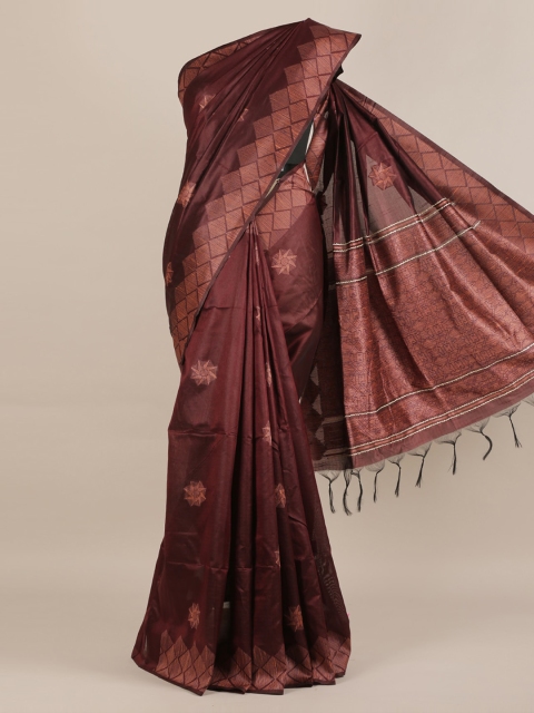 

Pothys Brown Woven Design Saree