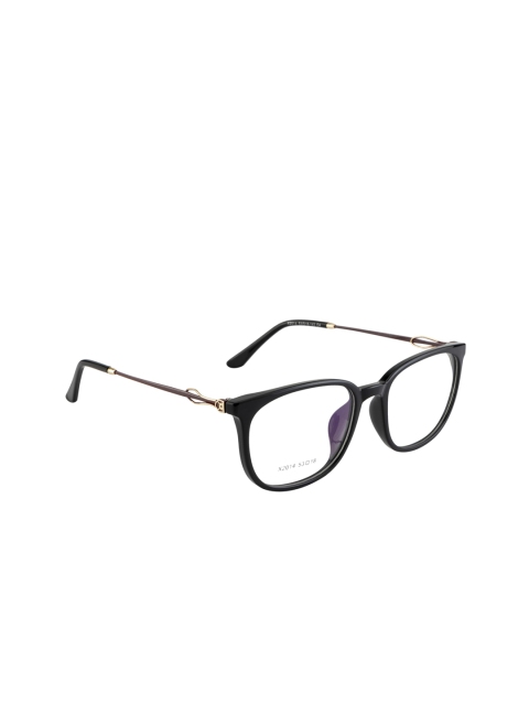 

Clark N Palmer Unisex Black Solid Full Rim Square Frames CNP-X2014-C3