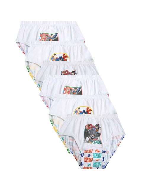 

Red Rose Boys Pack Of 6 Assorted Basic Briefs-JRNO44