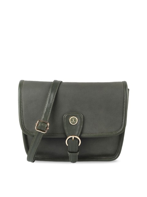 

Mochi Green Solid Sling Bag