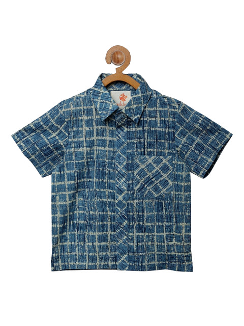 

charkhee Boys Blue Shirt