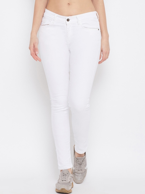 

Texco Women White Slim Fit Jeans