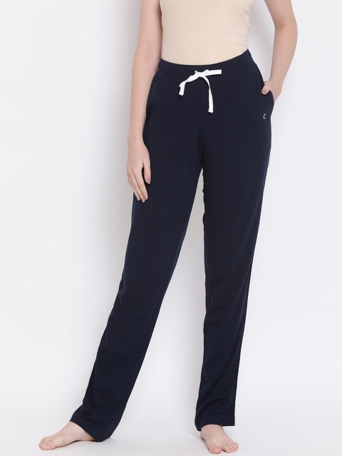 

Kanvin Women Navy Blue Solid Lounge Pants