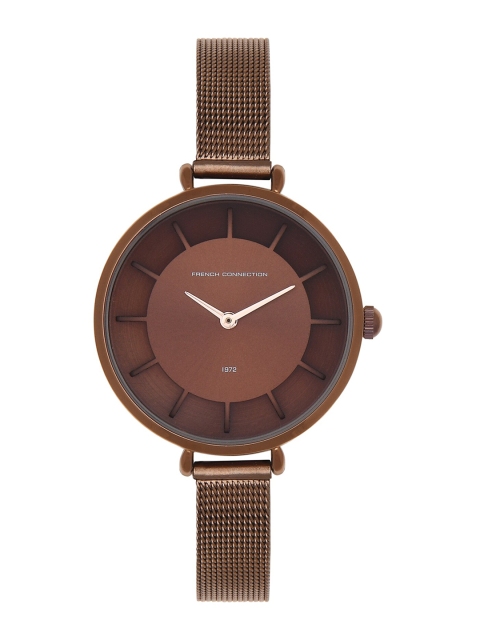 

French Connection Women Brown Analogue Watch FCE115BRN