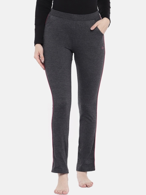 

Sweet Dreams Women Charcoal Grey Solid Lounge Pants