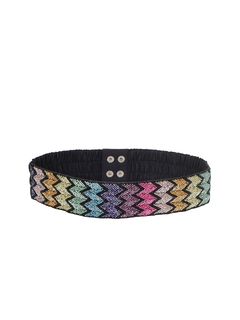 

Diwaah Women Multicoloured Woven Design Belt, Multi