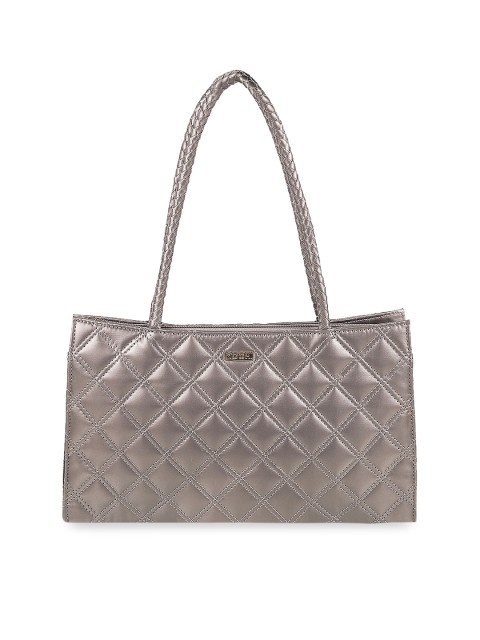 

Mochi Grey Textured Shoulder Bag