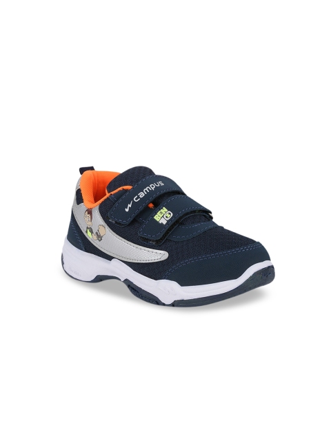 

Campus Kids Navy Blue Mesh Running Shoes