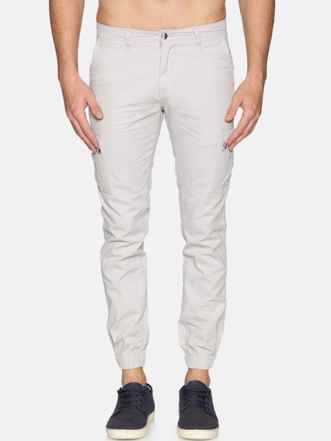 

Chennis Men Grey Regular Fit Solid Joggers