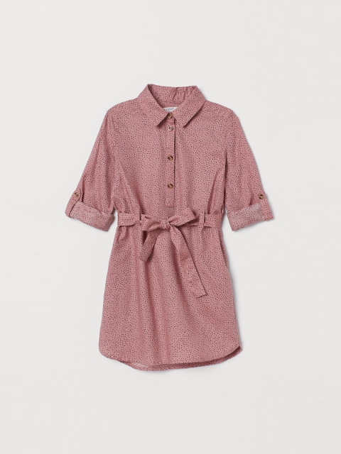 

H&M Girls Pink Shirt Dress
