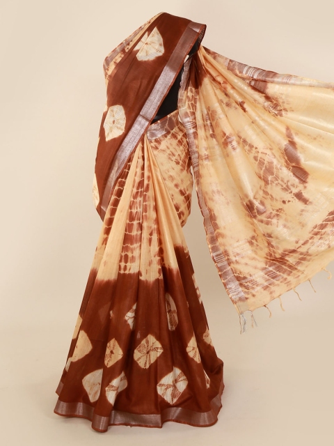 

Pothys Brown Woven Design Saree