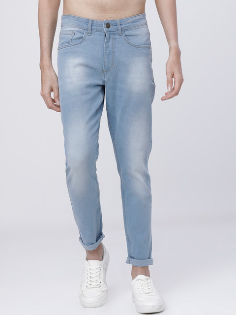 

HIGHLANDER Men Blue Tapered Fit Mid-Rise Clean Look Jeans