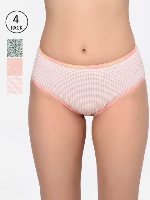 

Bodycare Women Pack Of 6 Assorted Hipster Briefs-9560