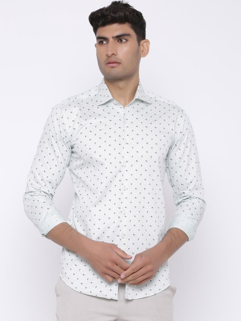 

Tistabene Men Green Regular Fit Printed Casual Shirt