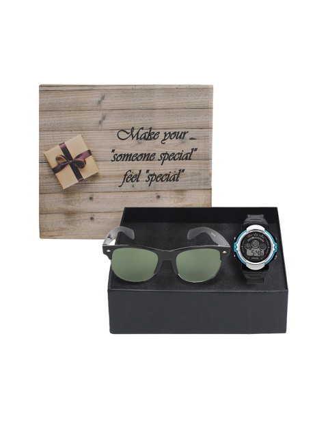 

Fantasy World Unisex Kids Watch & Sunglass Gift Set 161-7906201-YS02-S.BL01, Black