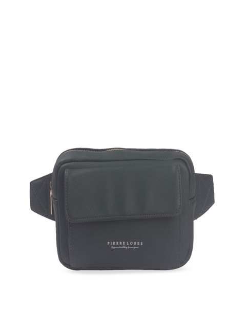 

Bagkok Women Green Solid Waist Pouch