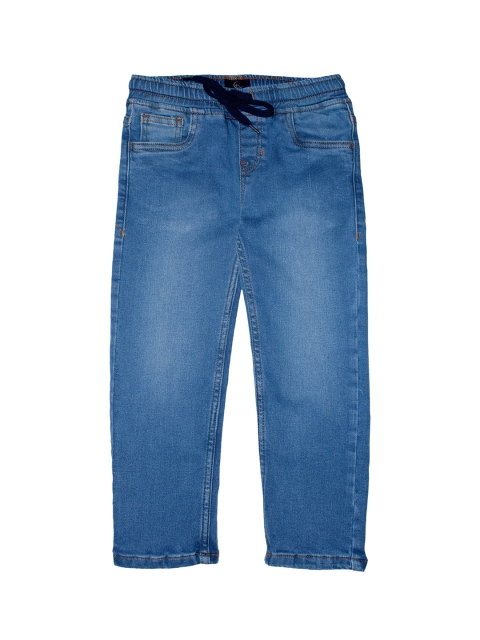 

KiddoPanti Boys Blue Regular Fit Jeans