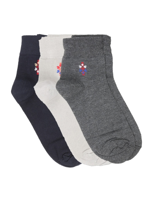 

Dollar Men Pack of 3 Assorted Ankle-Length Socks