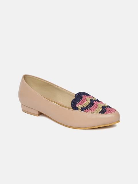 

Marc Loire Women Pink Woven Design Ballerinas