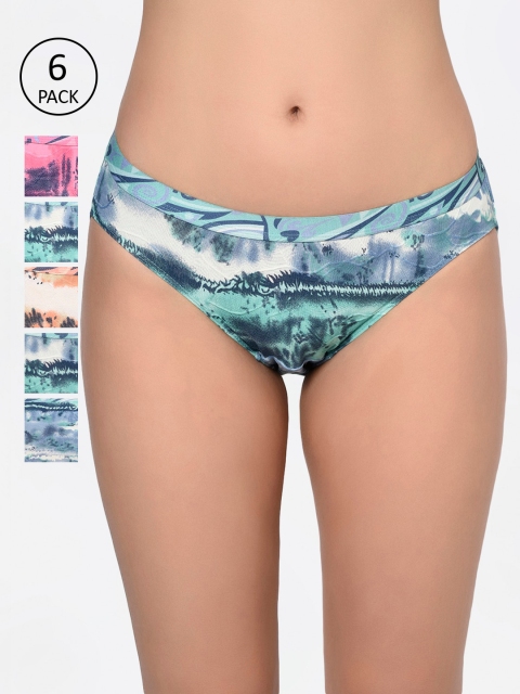

Bodycare Women Pack Of 6 Assorted Hipster Briefs-6651