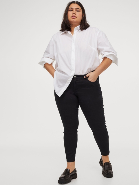 

H&M+ Black Skinny Regular Jeans