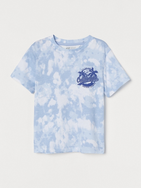

H&M Boys Blue Printed T-shirt