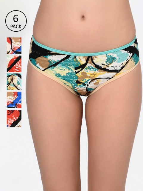 

Bodycare Women Pack of 6 Assorted Hipster Briefs 6630