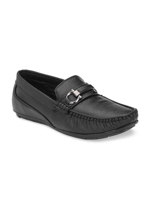 

Hi RELs Men Black Horsebit Loafers