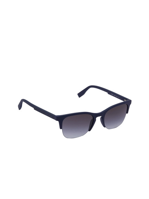 

BOSS Orange Unisex Browline Sunglasses, Grey