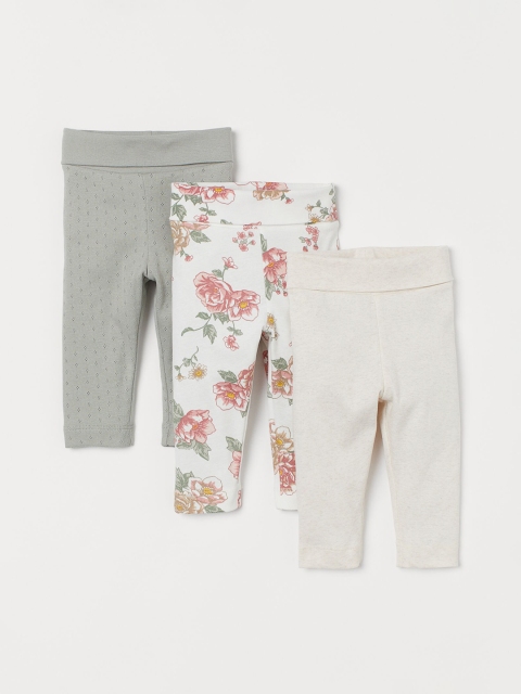 

H&M Kids Multicolored 3-pack leggings, Multi